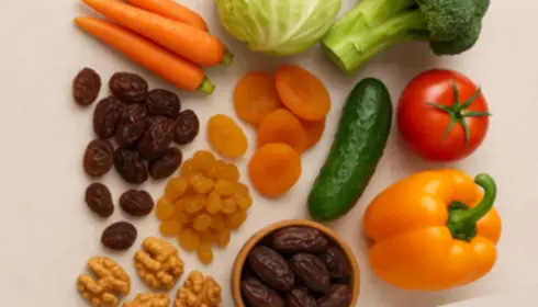 دليل شامل للتعرف على التمور والفواكه والخضروات